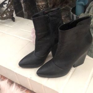 Vince leather booties